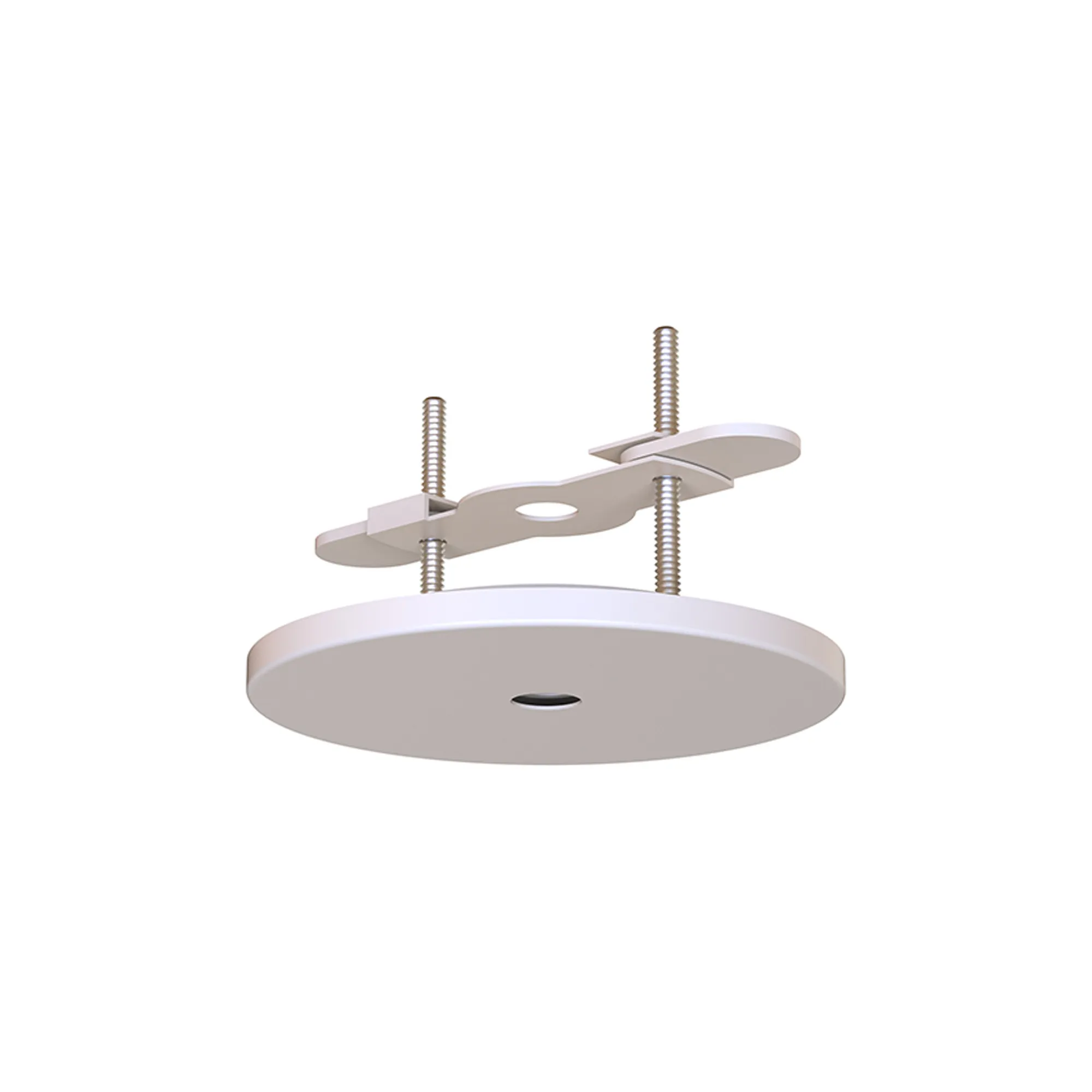 M9358  Modular 9cm Round 1 DC Plug Recessed Canopy/Ceiling Rose Kit (FRAME ONLY) (Excluding Driver), White